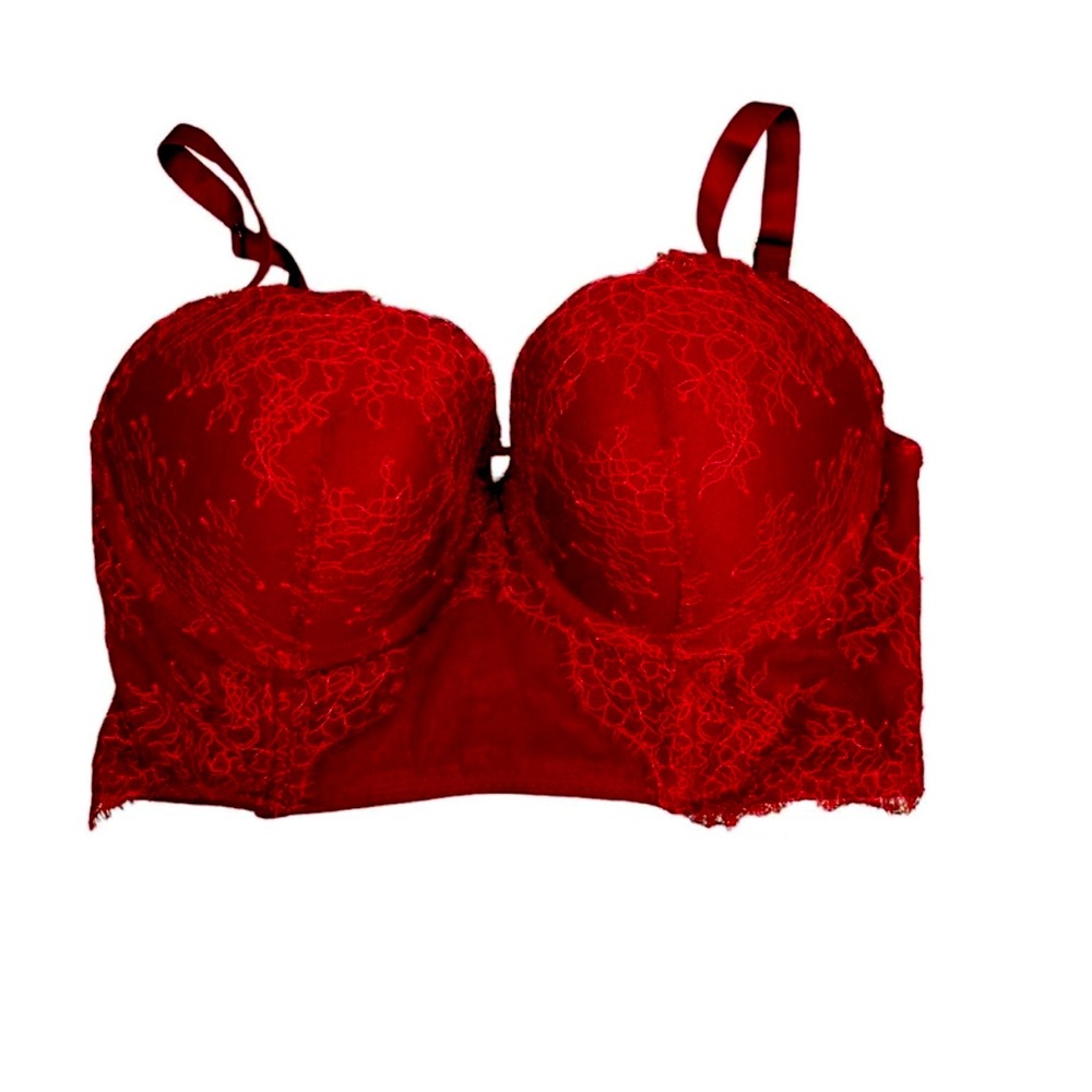 Victoria secret bustier bra, Excellent condition, 32DD (32E)